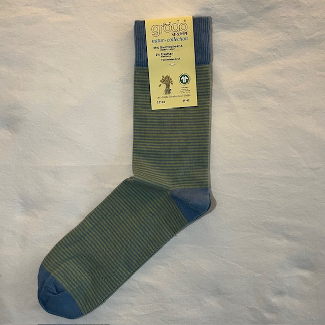 35-36 / jeansblau-kiwi