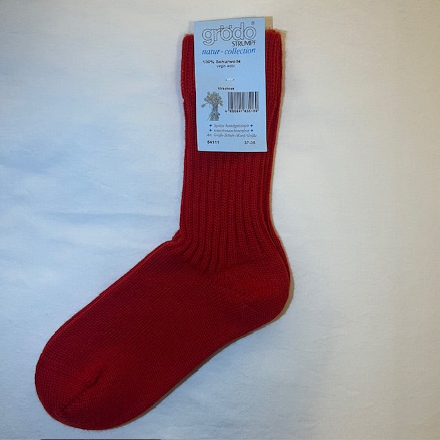 Grödo Socken Schurwolle