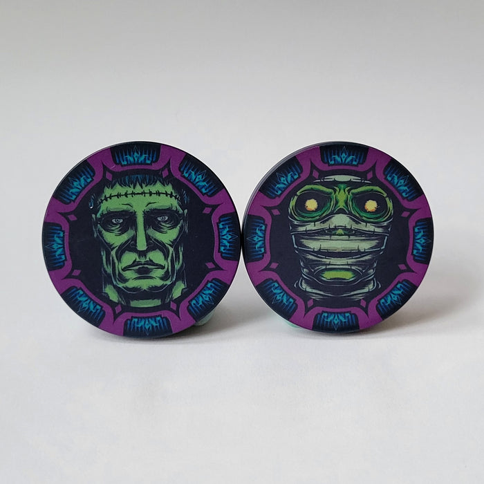 Halloween Poker Chips Playing Cards by RarePlayingCards.com