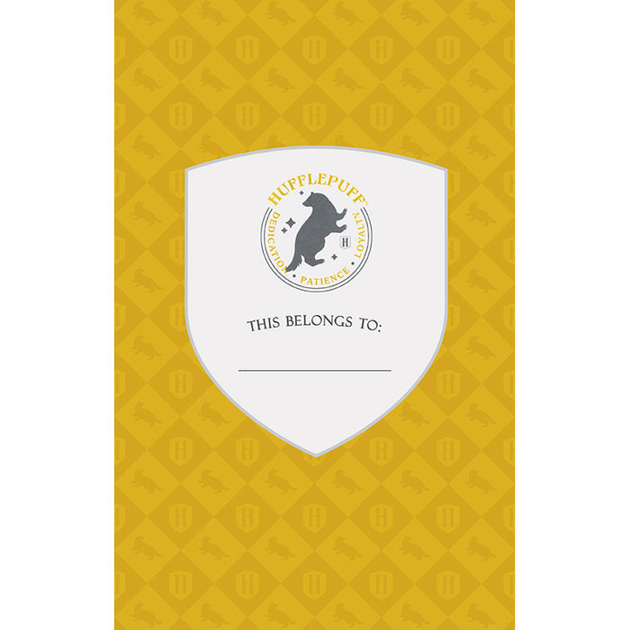 Harry Potter: Hufflepuff Crest Hardcover Journal