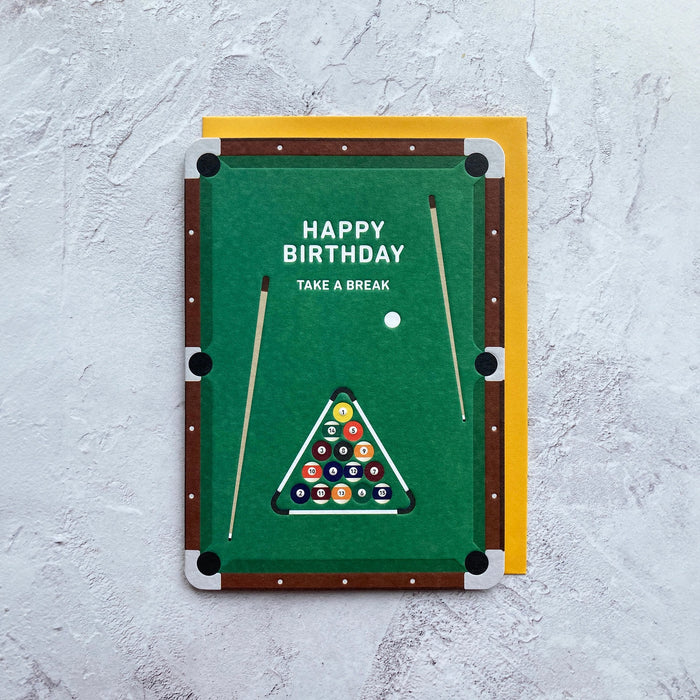 Heyyy Take A Break Birthday Greetings Card