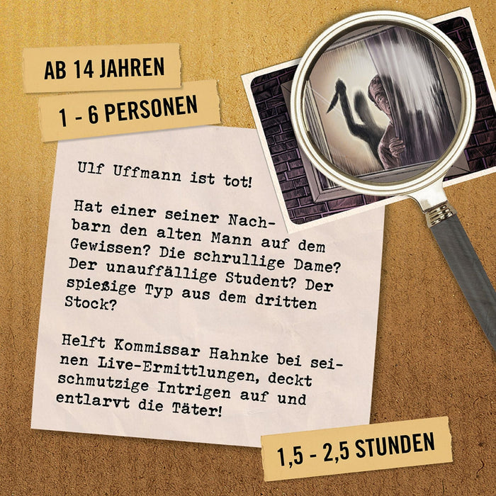 Hidden Games Tatort: Alle unter einem Dach - Ein realistischer Krimifall als Rätselspiel