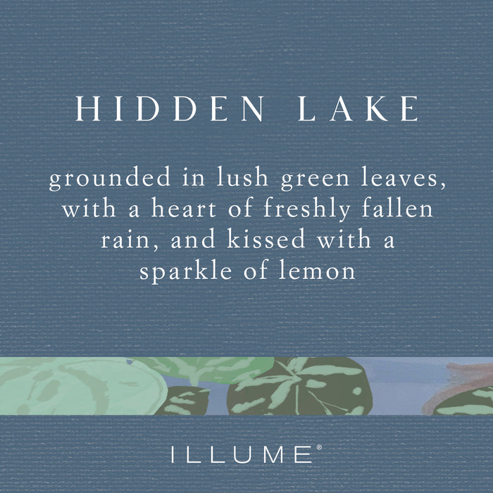 Hidden Lake Boxed Glass Candle