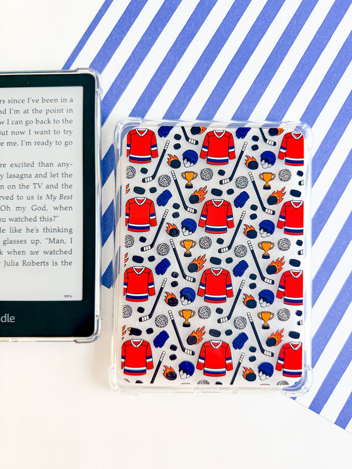 Hockey Inspired Kindle Paperwhite Case – Sports E-Reader Cover