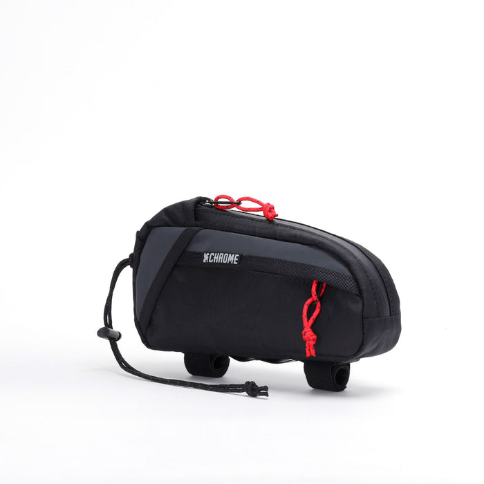 Holman Top Tube on bike bag in black reflective #color_black xrf