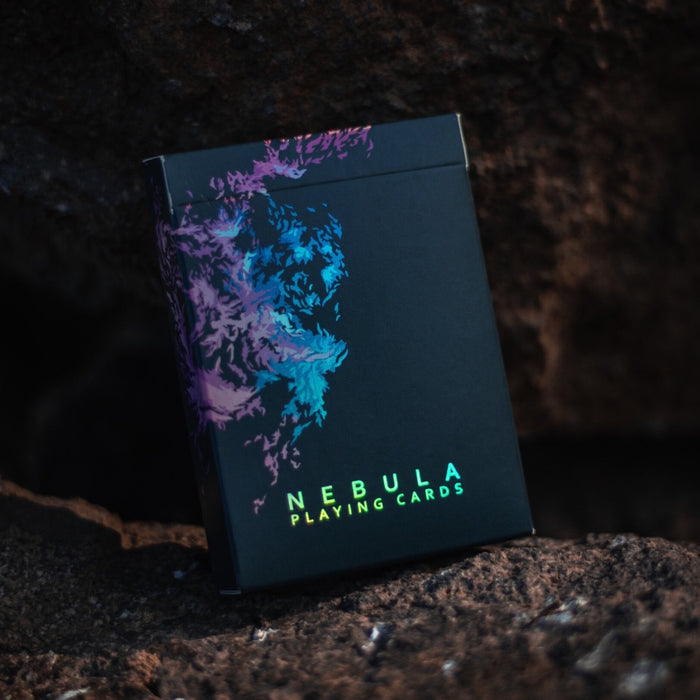 Holographic Foiled Nebula Playing Cards Playing Cards by Emily Sleights