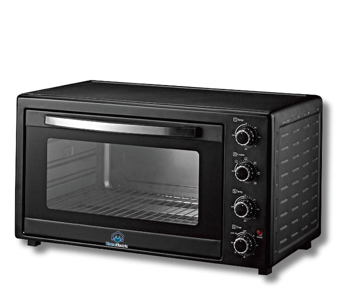 HK-66 / Home Electric  Electric Oven , 60L Black 2200W , 60 minutes timer with bell ring with inside 2200 WATT / BLACK