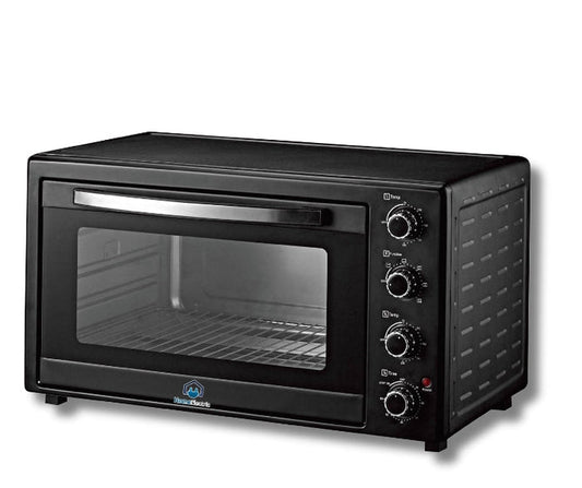 HK-66 / Home Electric  Electric Oven , 60L Black 2200W , 60 minutes timer with bell ring with inside 2200 WATT / BLACK