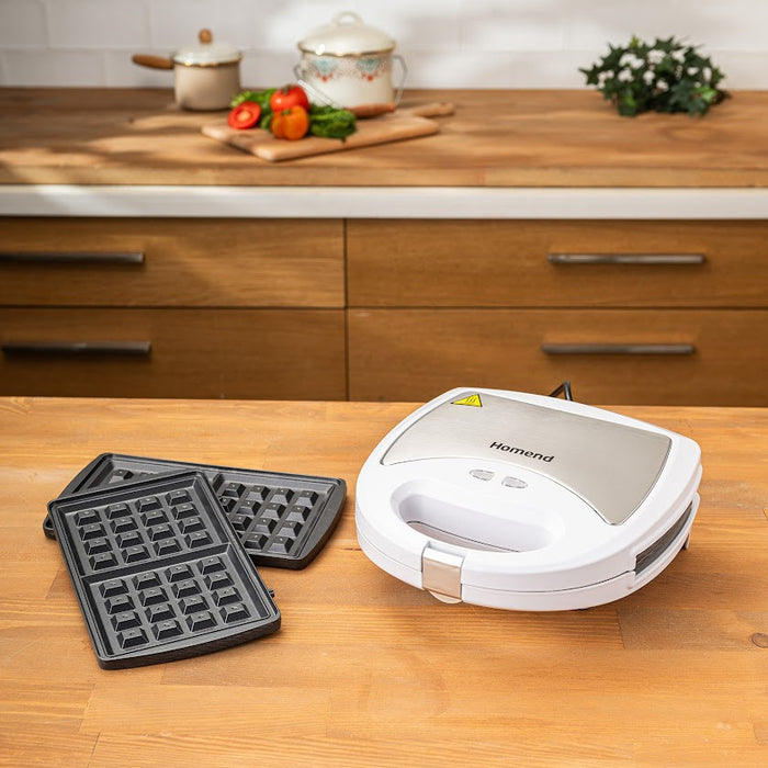 Homend Toastbuster 1319H Appareil à croque-monsieur Blanc