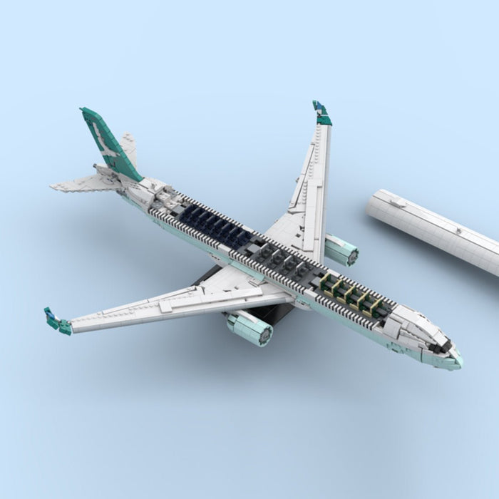 Hong Kong A35x - 1000 Airliner Klemmbausteine - LesDiy - Klemmbausteine