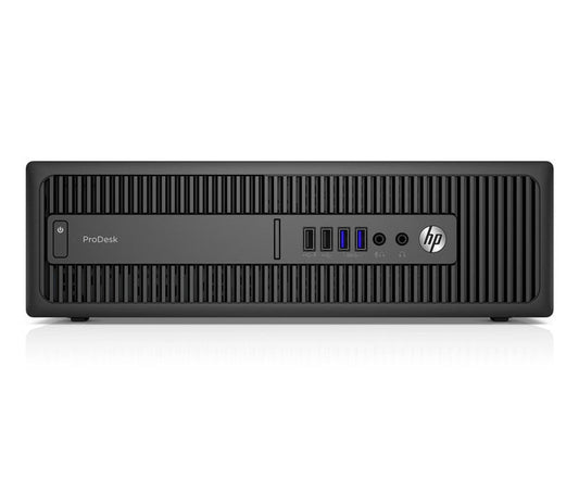HP ProDesk 600 G2 SFF Desktop - 6th gen Intel Core i3-6100 3.70GHz 8GB RAM Win 10 Pro Keyboard & Mouse - Coretek Computers