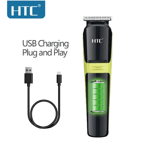 HTC Full Body Trimmer, 10Attachments, Black