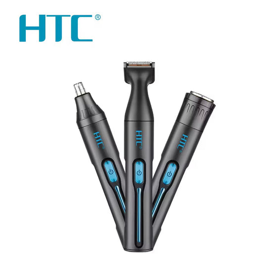 HTC Hair Clipper 3 In 1, Around 70 Minutes After Full Charge, Black