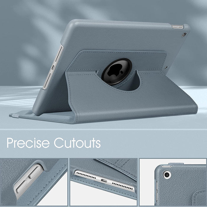 iPad 9th Gen / iPad 8th/7th Gen 360-Degree Rotating Case with Pencil Holder | Fintie