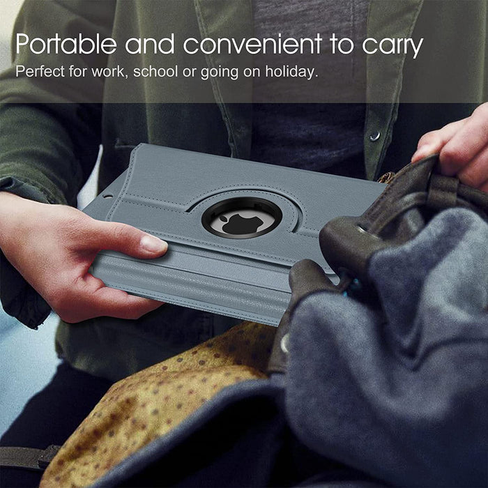 iPad 9th Gen / iPad 8th/7th Gen 360-Degree Rotating Case with Pencil Holder | Fintie