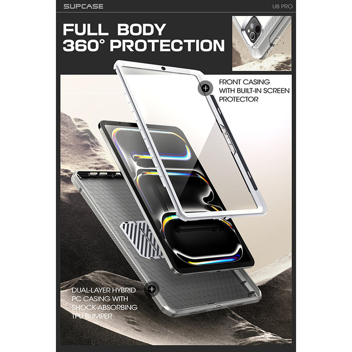 iPad Pro 13 Inch (2024/2025) Unicorn Beetle Pro Rugged Case(open box)- White