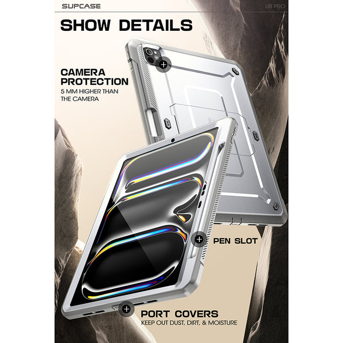 iPad Pro 13 Inch (2024/2025) Unicorn Beetle Pro Rugged Case(open box)- White