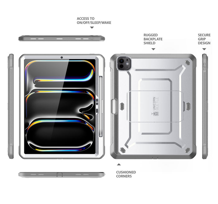 iPad Pro 13 Inch (2024/2025) Unicorn Beetle Pro Rugged Case(open box)- White