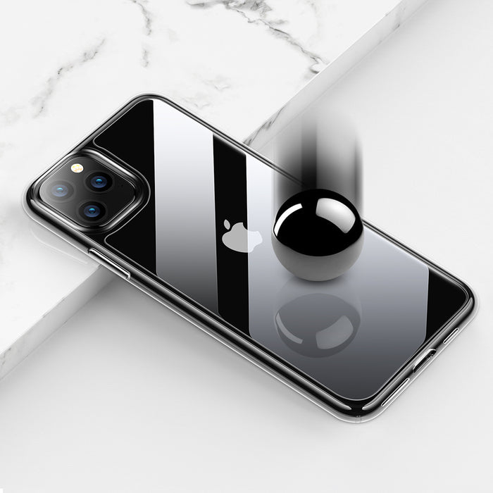 iPhone 11 Pro 5.8 inch Unicorn Beetle GLASS Slim Clear Case-Clear