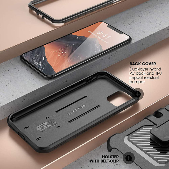 iPhone 11 Pro Max 6.5 inch Unicorn Beetle Pro Rugged Case-Black