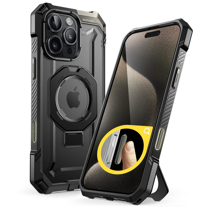 iPhone 16 Pro 6.3 inch UB Grip MagSafe Camera Control Button Phone Case(open box)-Black