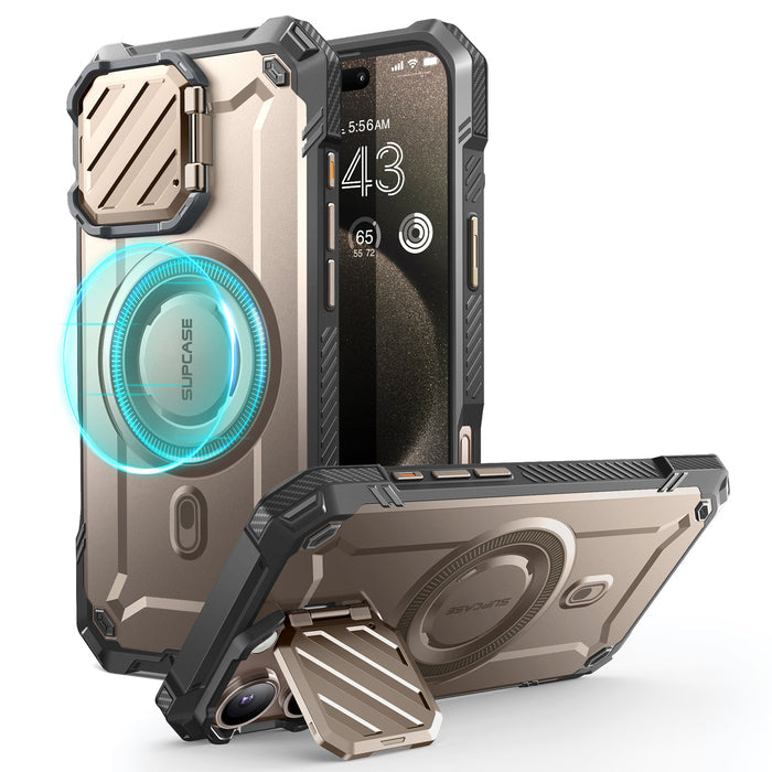 iPhone 16 Pro Max 6.9 inch Unicorn Beetle MAG XT MagSafe Case- Rose Gold