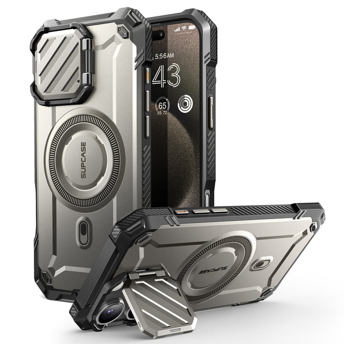 iPhone 16 Pro Max 6.9 inch Unicorn Beetle MAG XT MagSafe Case- Titan Gray