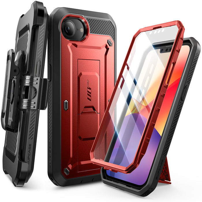 iPhone 16e  Unicorn Beetle Pro Rugged Case-Metallic Red