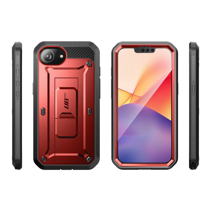 iPhone 16e  Unicorn Beetle Pro Rugged Case-Metallic Red