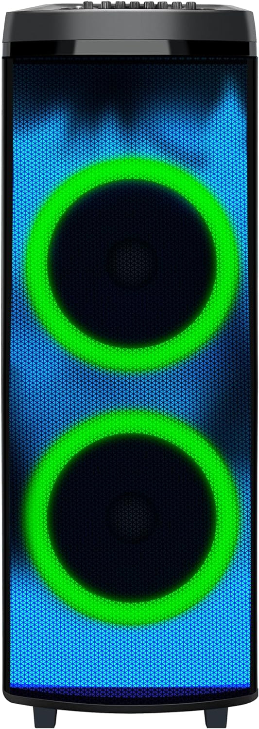 IQ SOUND 2x 12â€ BluetoothÂ® Speaker with LIGHT SHOW
