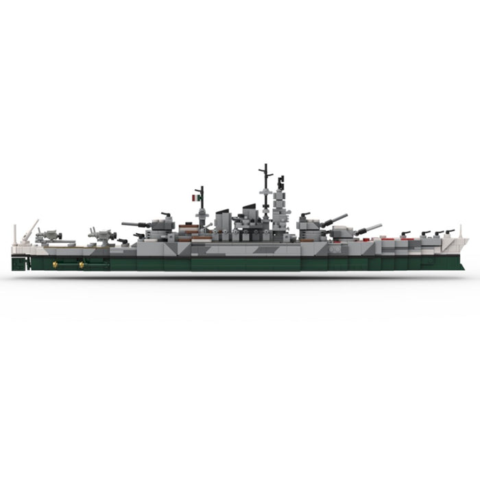 Italian battleship ROMA Klemmbausteine - LesDiy - Klemmbausteine