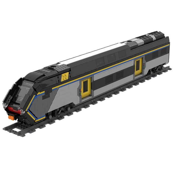 Italian E444R electric locomotive XMPR livery driver control head Klemmbausteine - LesDiy - Klemmbausteine