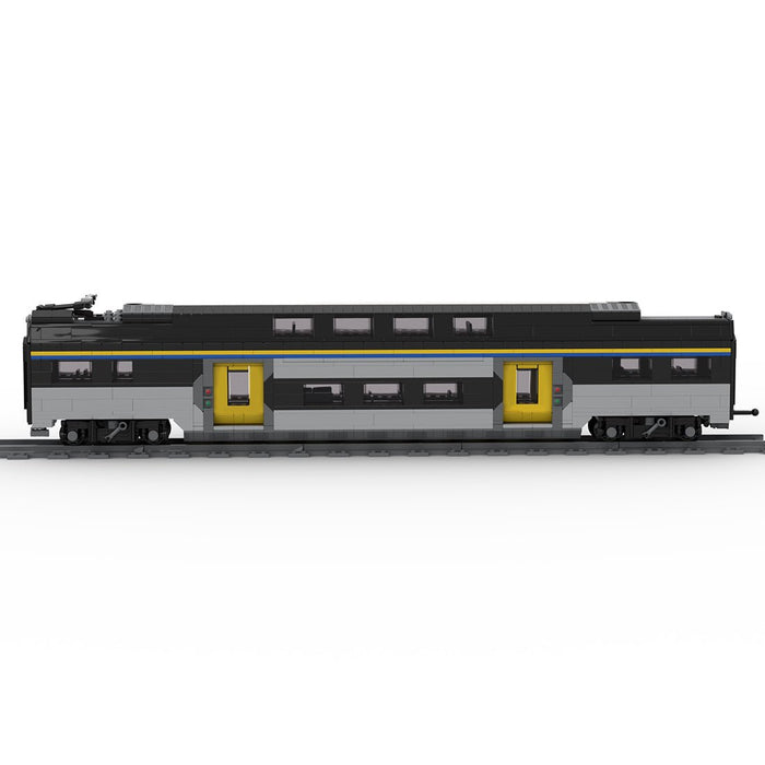 Italian ETR521 "Rock" high - speed train passenger carriage Klemmbausteine - LesDiy - Klemmbausteine