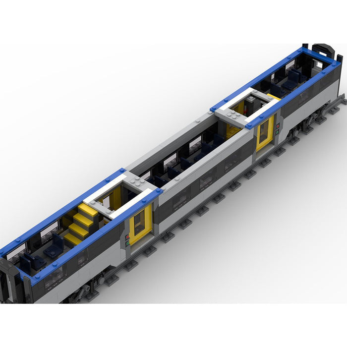 Italian ETR521 "Rock" high - speed train passenger carriage Klemmbausteine - LesDiy - Klemmbausteine