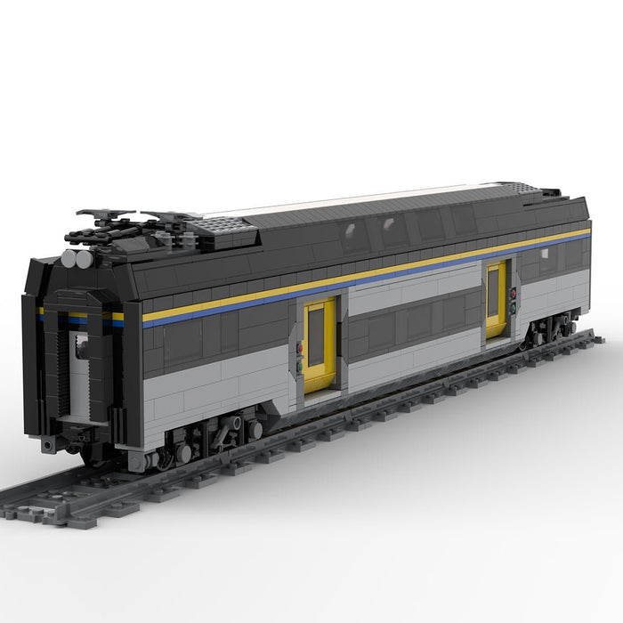 Italian ETR521 "Rock" high - speed train passenger carriage Klemmbausteine - LesDiy - Klemmbausteine
