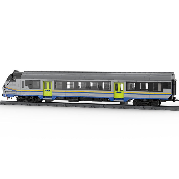 Italian "Mazinga" MDVC type train DPR livery Klemmbausteine - LesDiy - Klemmbausteine