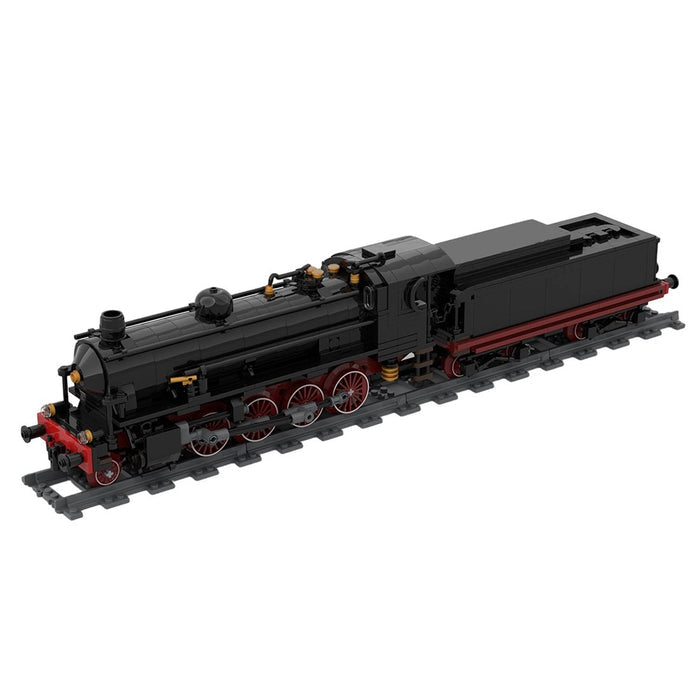 Italy FS 740 retro steam locomotive Klemmbausteine - LesDiy - Klemmbausteine
