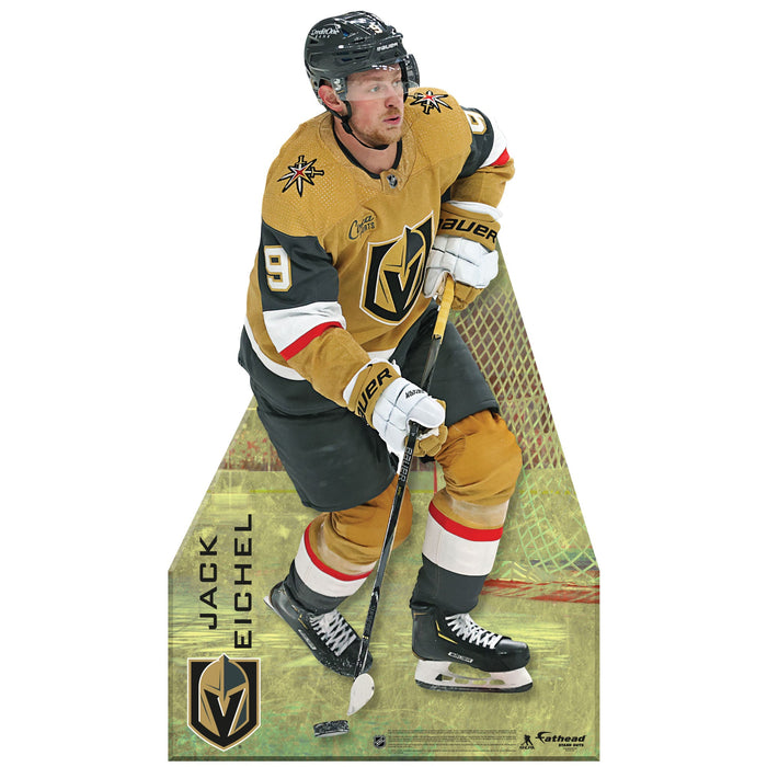 Jack Eichel - Life-Size Stand Out - Official NHL - Vegas Golden Knights - Foam Core Cutout - Vegas Team Store