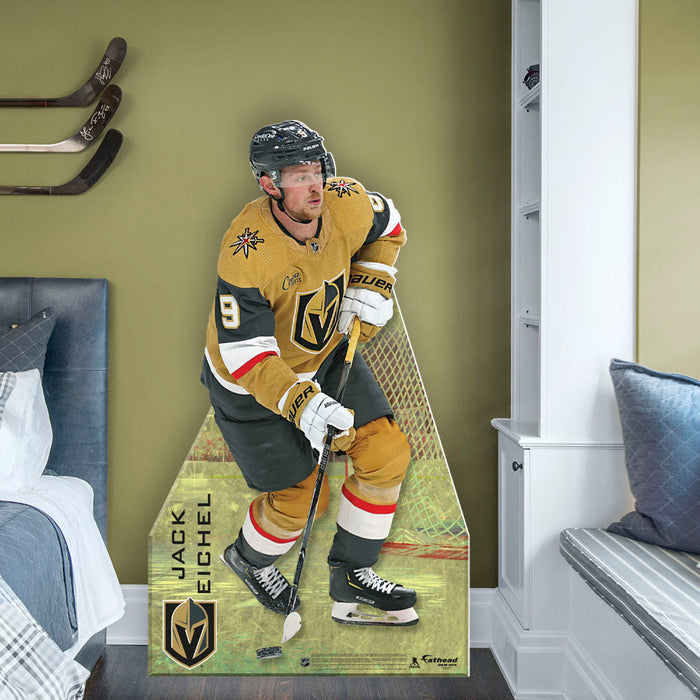 Jack Eichel - Life-Size Stand Out - Official NHL - Vegas Golden Knights - Foam Core Cutout - Vegas Team Store