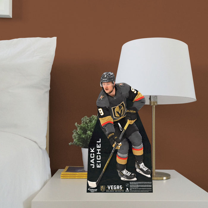 Jack Eichel - Mini Stand Out - Official NHL - Vegas Golden Knights - Cardstock Cutout - Vegas Team Store