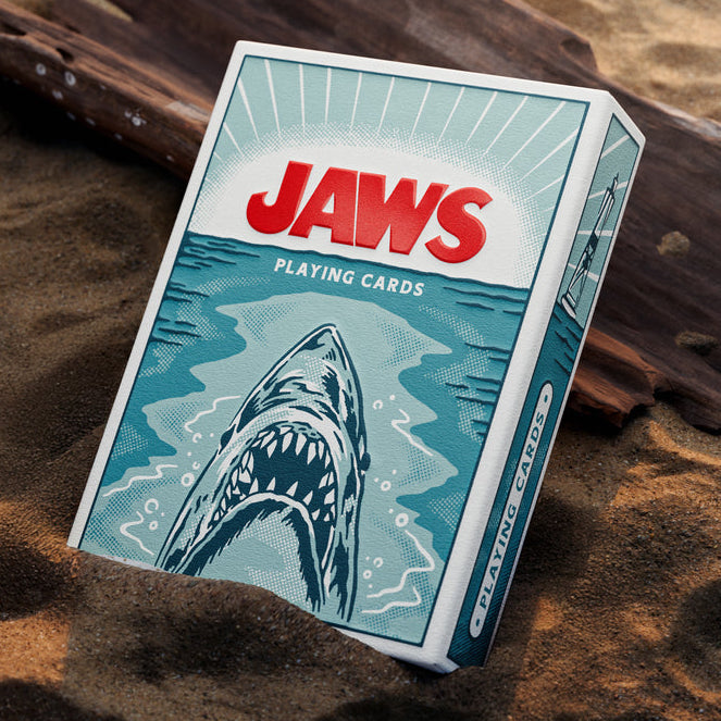 Tuck Box of Jaws Playing Cards by Theory11