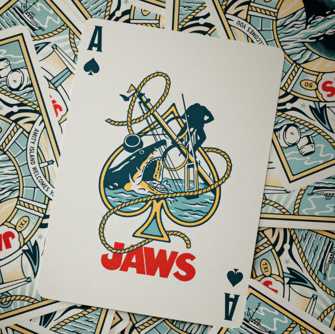 Jaws Playing Cards Ace of Spades