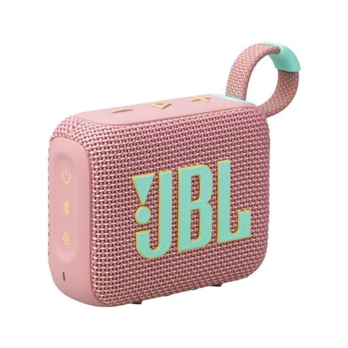 JBL Go 4 Portable Bluetooth Speaker, 4.2Watts, Pink