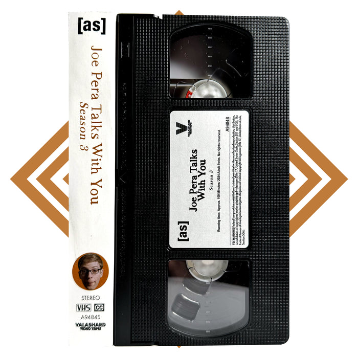 JOE PERA TALKS WITH YOU SEASON 3 VHS