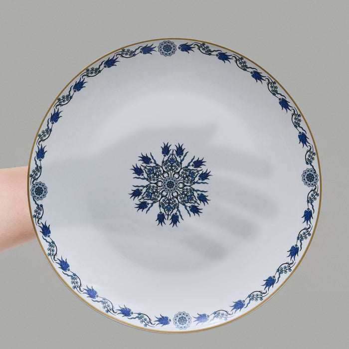 Karaca Bone China İznik Service 26 pièces pour 6 personnes, Multicolore