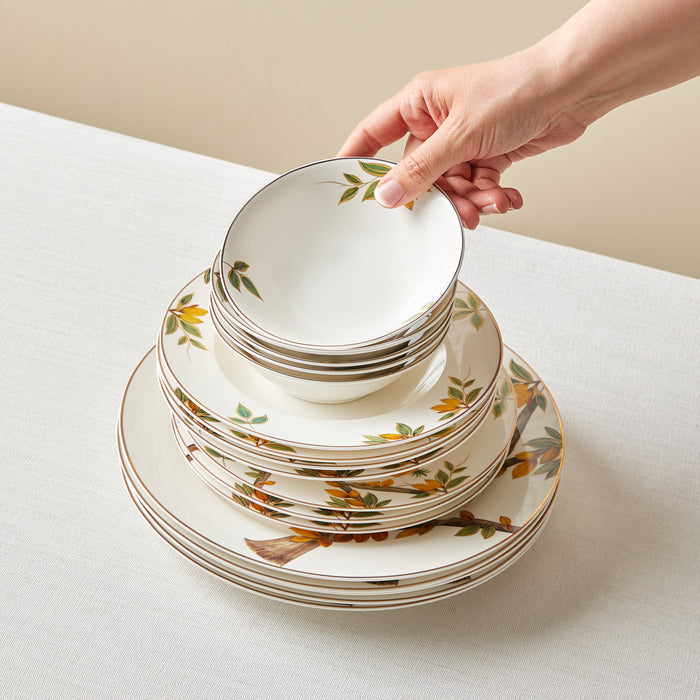 Karaca Elegance Bone Samira – Service de table 24 pièces pour 6 personnes