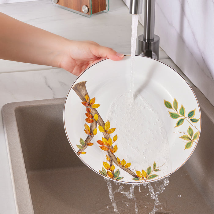 Karaca Elegance Bone Samira – Service de table 24 pièces pour 6 personnes