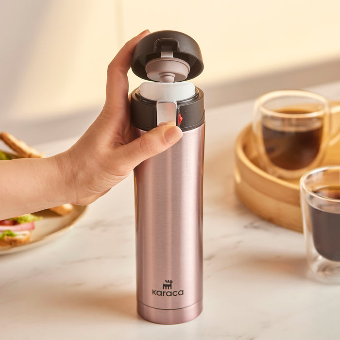 Karaca Pluton, Thermos, 450ML, Rose