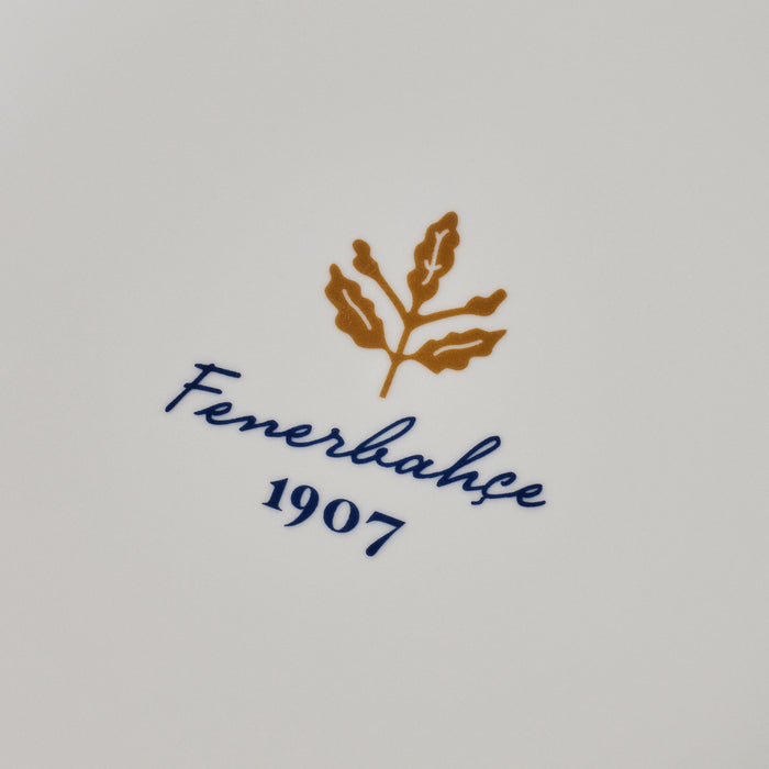 Karaca x Fenerbahçe Service de Table Forever Bone Sous Licence 24 Pièces pour 6 Personnes