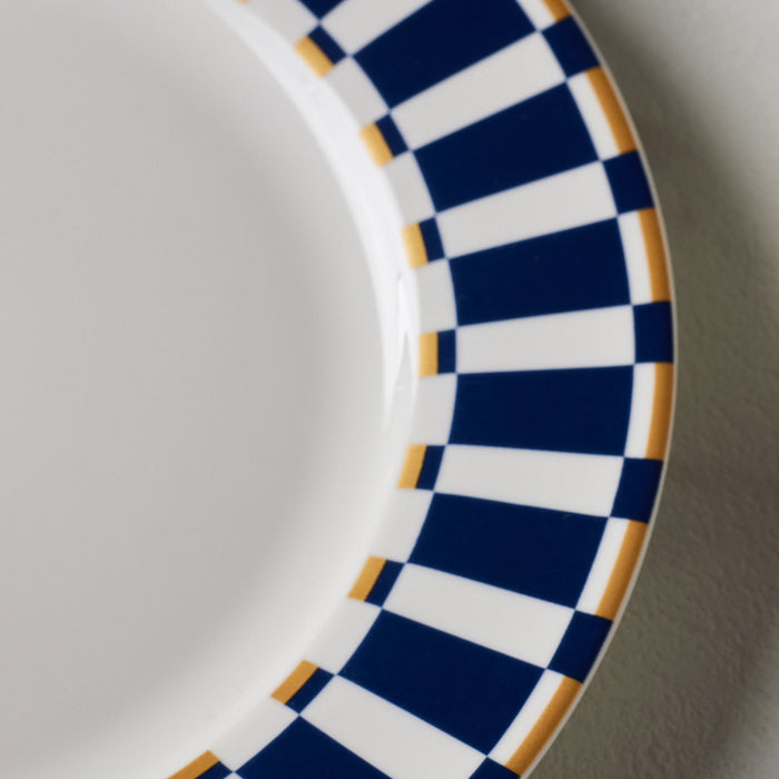 Karaca x Fenerbahçe Service de Table Forever Bone Sous Licence 24 Pièces pour 6 Personnes